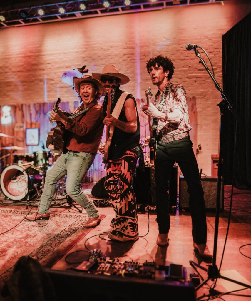 neon rainbow boot scootin' boogie nights