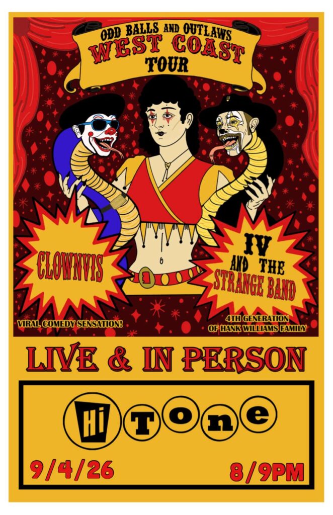 clownvis iv and the strange band big room upstairs