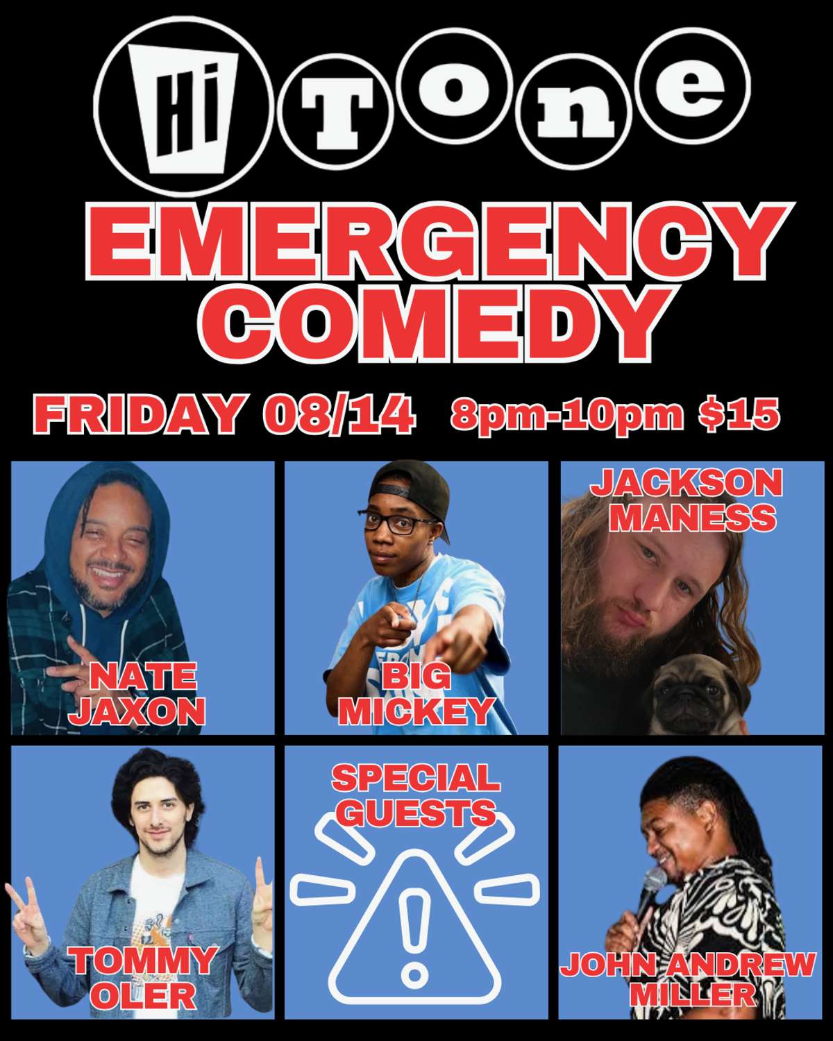 Emergency Comedy [Small Room-Downstairs]