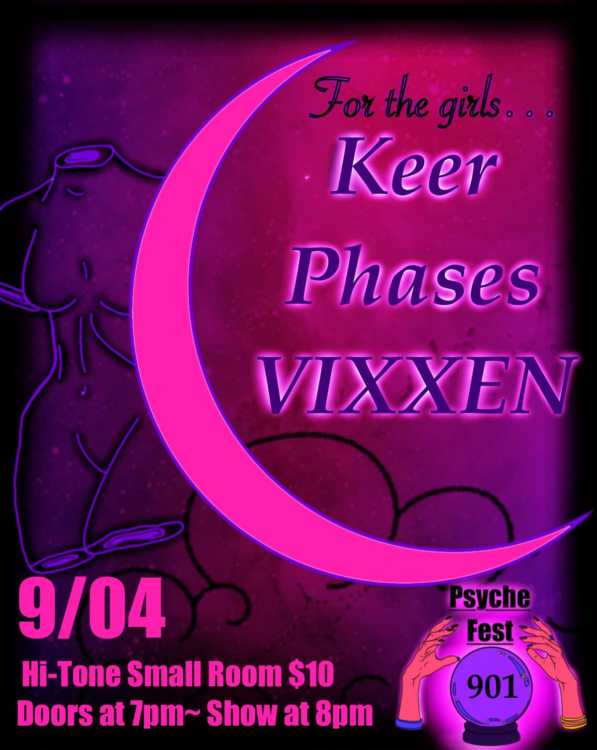 Keer / Phases / Vixxen [Small Room-Downstairs]