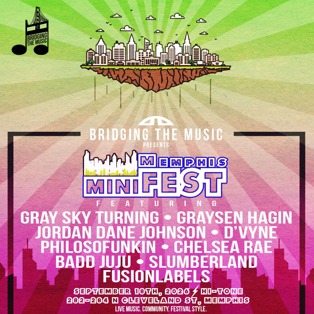 Memphis miniFEST [Big Room-Upstairs]