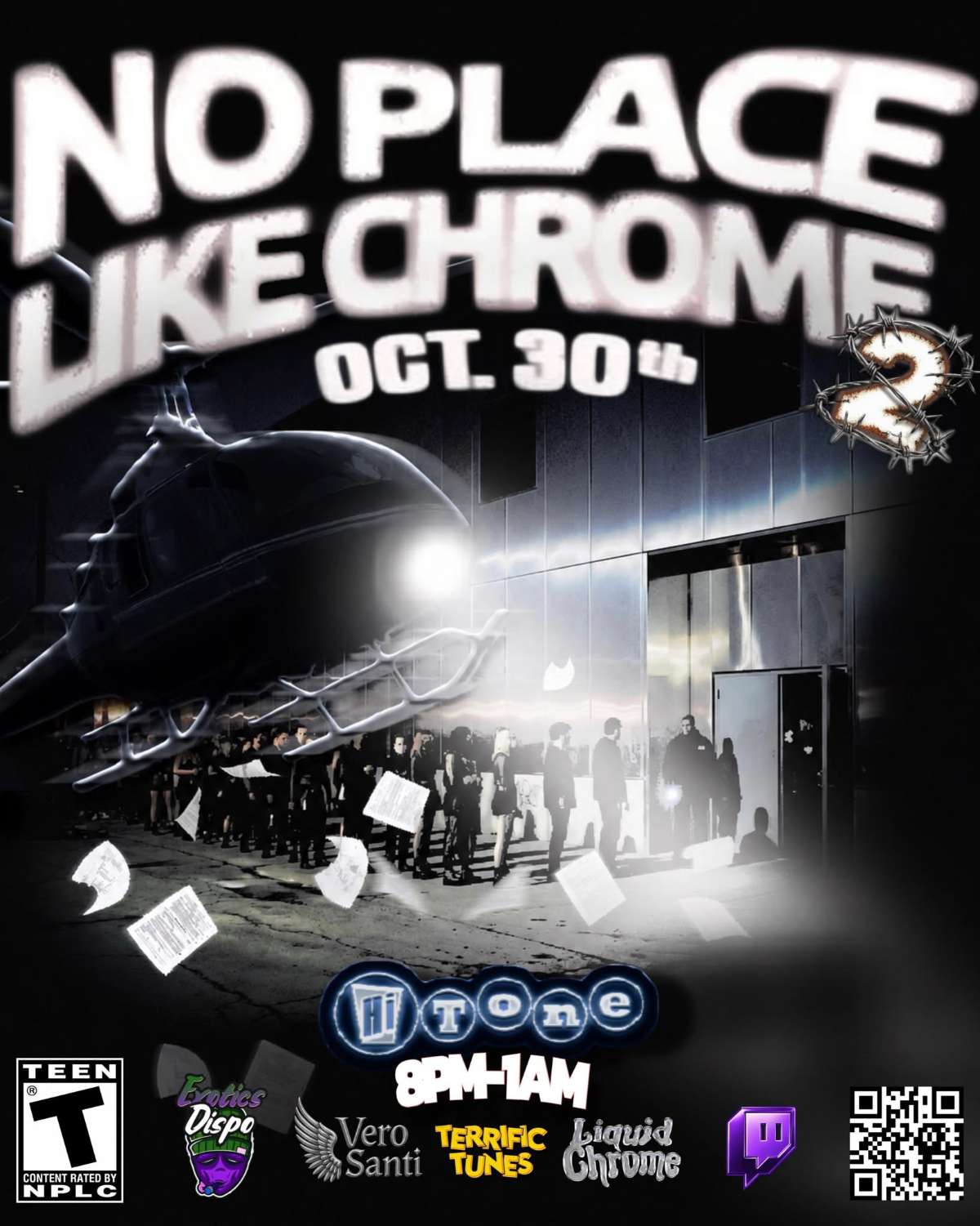 No Place Like Chrome 2 [Big Room-Upstairs]