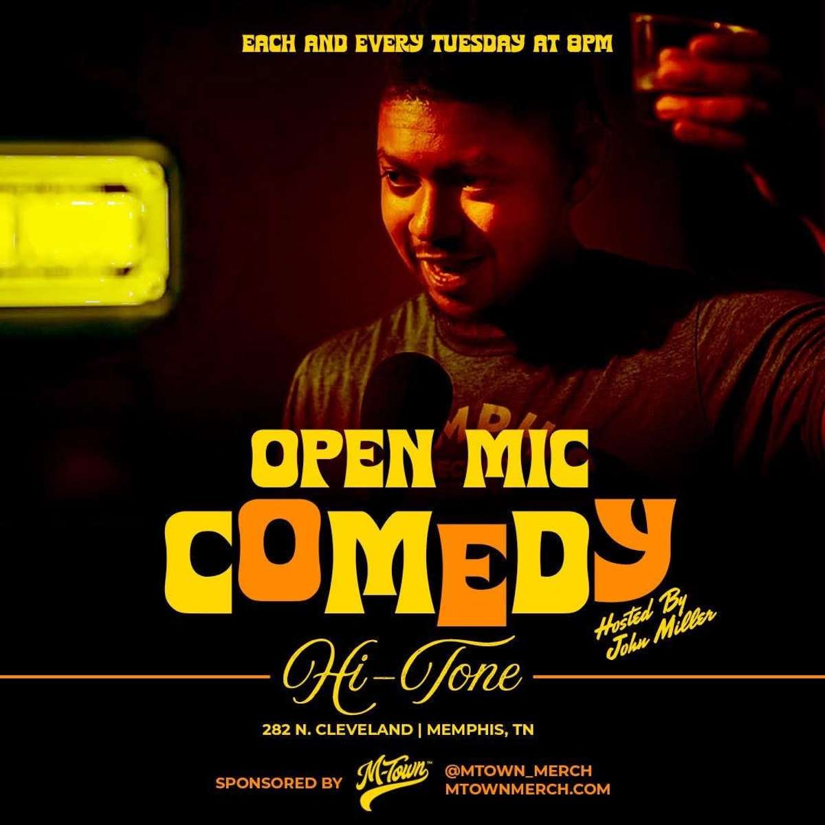 Open Mic Comedy Night [small room-downstairs]