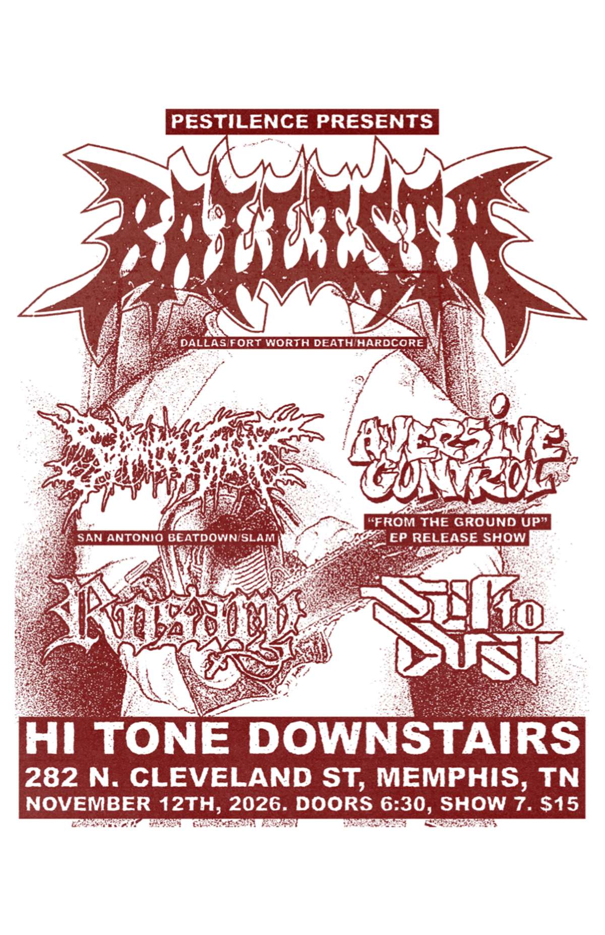 Pestilence Presents: [Small Room-Downstairs]