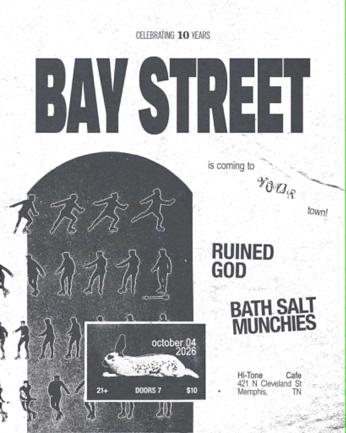 Bay Street / Ruined God / Bath Salt Munchies [Big Room-Upstairs]