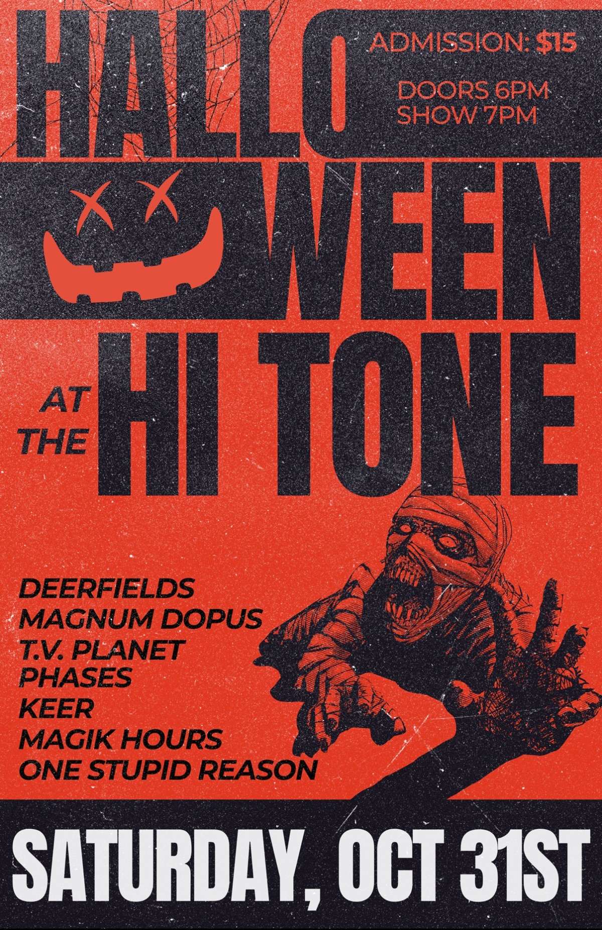 Halloween at Hi Tone [Big Room-Upstairs]