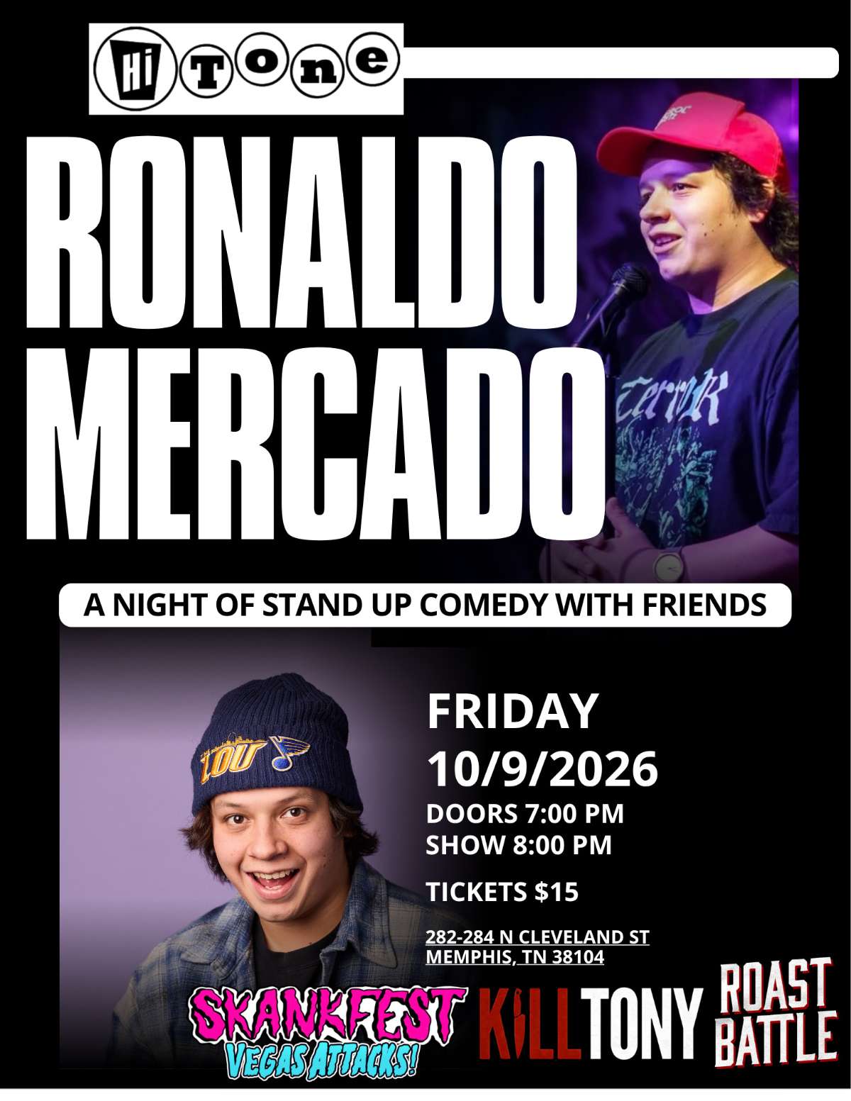 Ronaldo Mercado [Big Room-Upstairs]