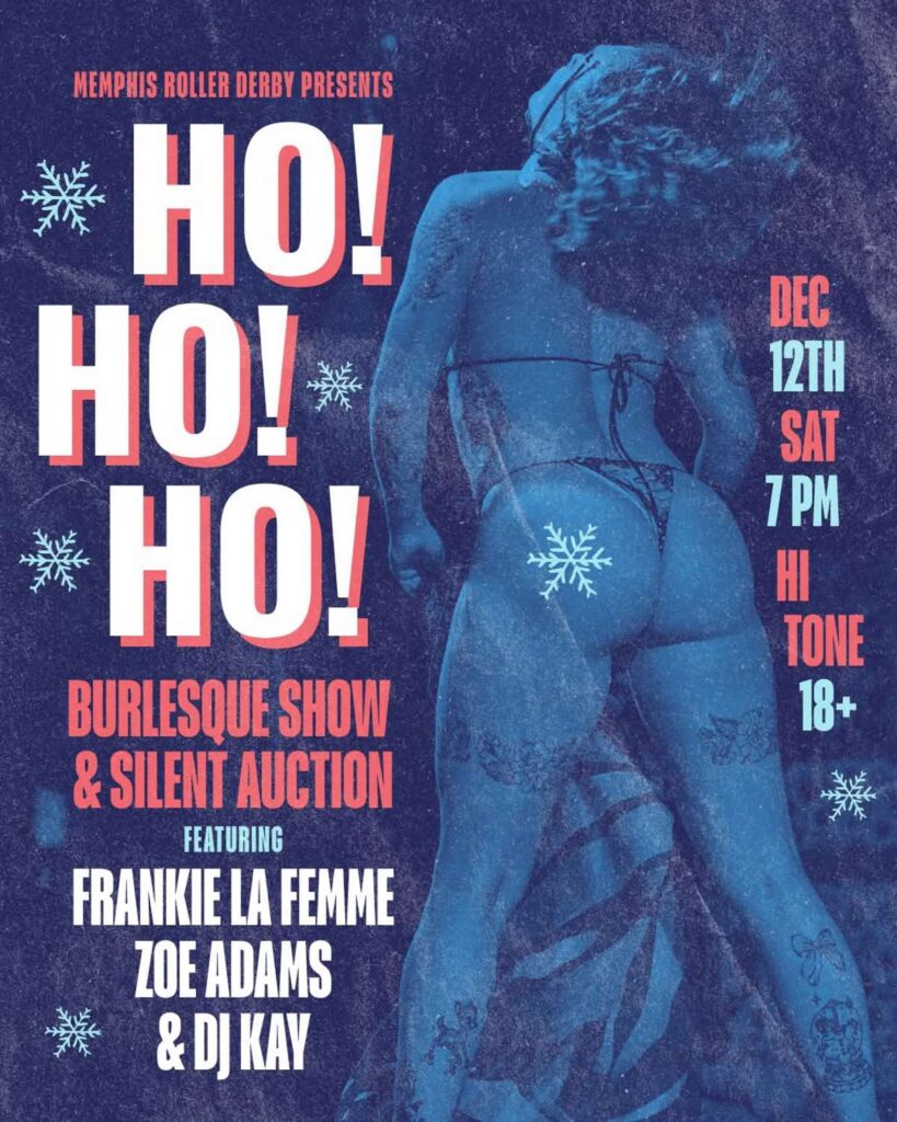 the ho ho ho burlesque show silent auction big room upstairs